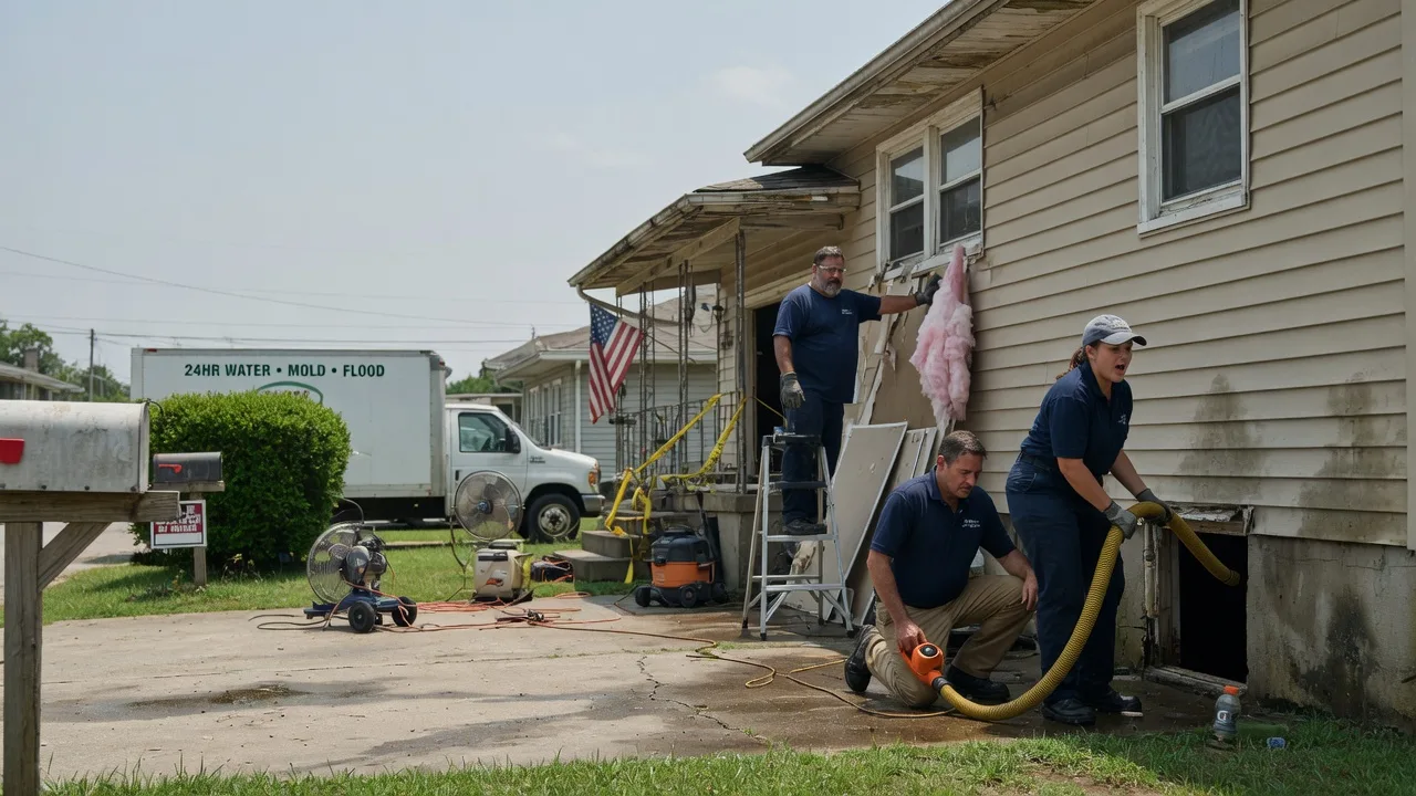 Water Damage Repair in Prairieton, IN near me